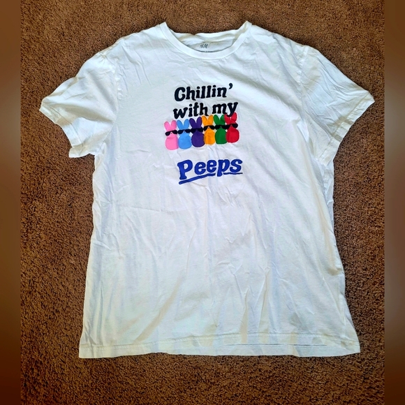 NWOT Chillin with my Peeps Tshirt 🐰 - Picture 1 of 2